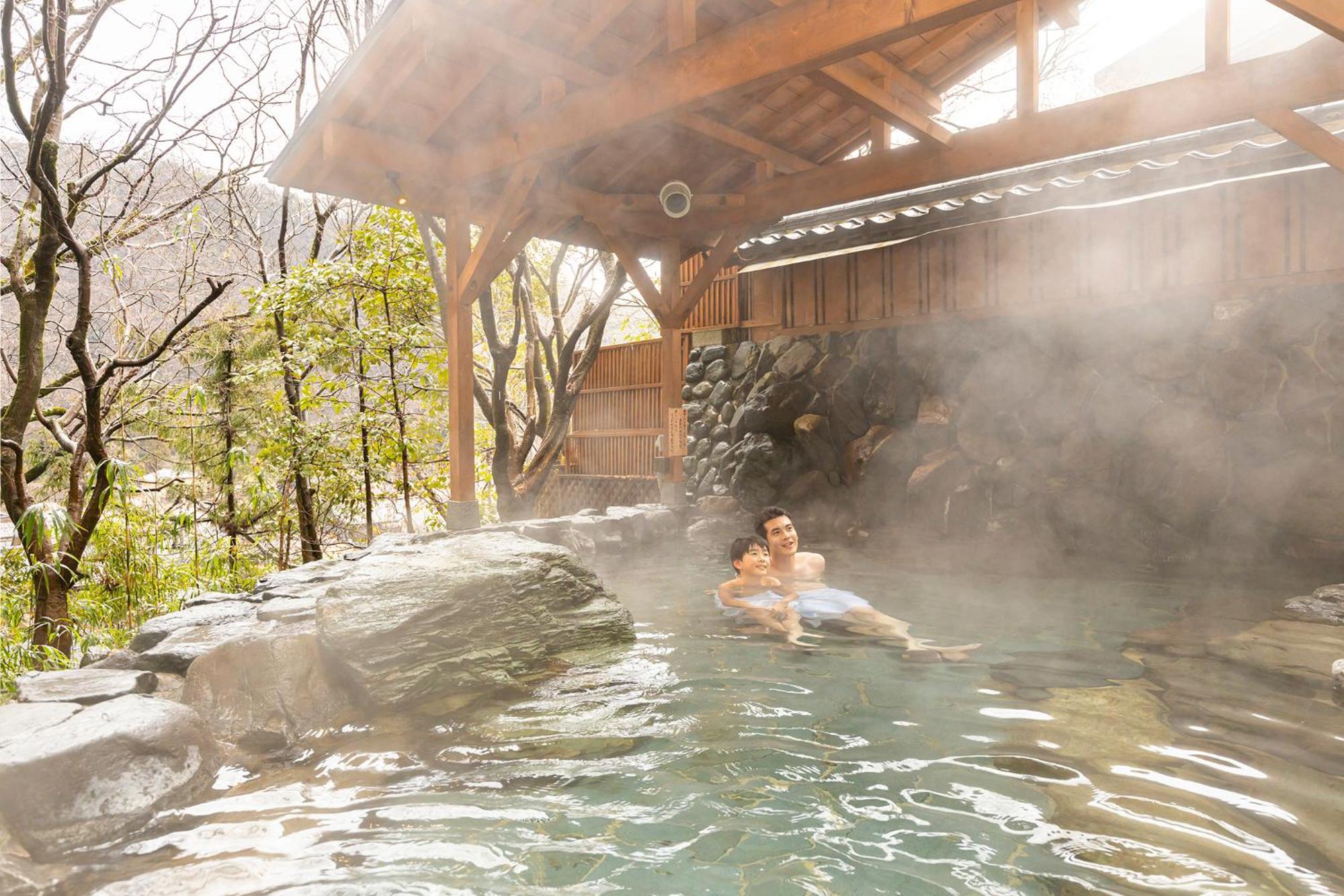 Ooedo Onsen Monogatari Premium Yamanaka Grand Hotel Kaga  Exterior foto